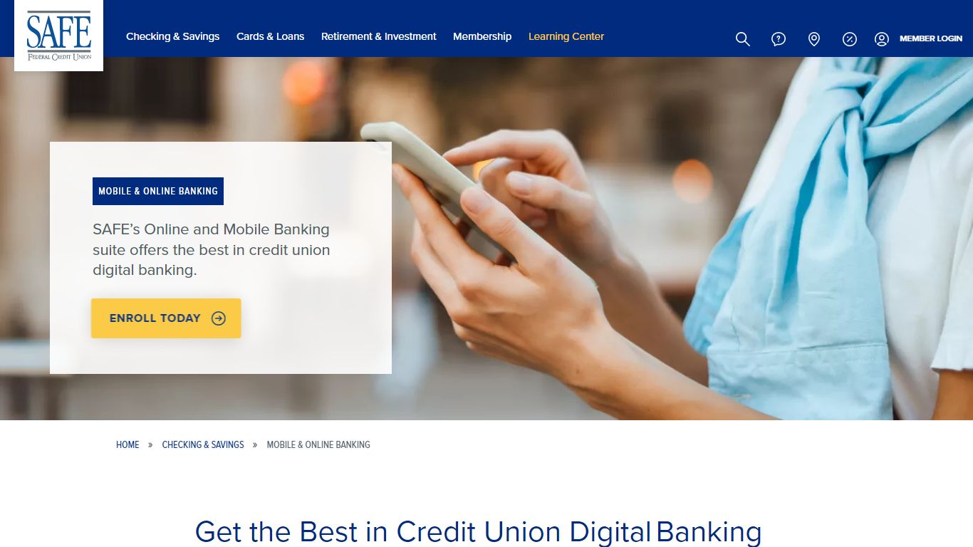 Online Banking | SAFE Federal Credit Union